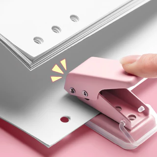 <พร้อมส่ง> ที่เจาะกระดาษ 1 รู mini | 4 สี | Puncher ตุ๊ดตู่ ตาไก่ ตัวเจาะ เครื่องเจาะ รีฟิว
