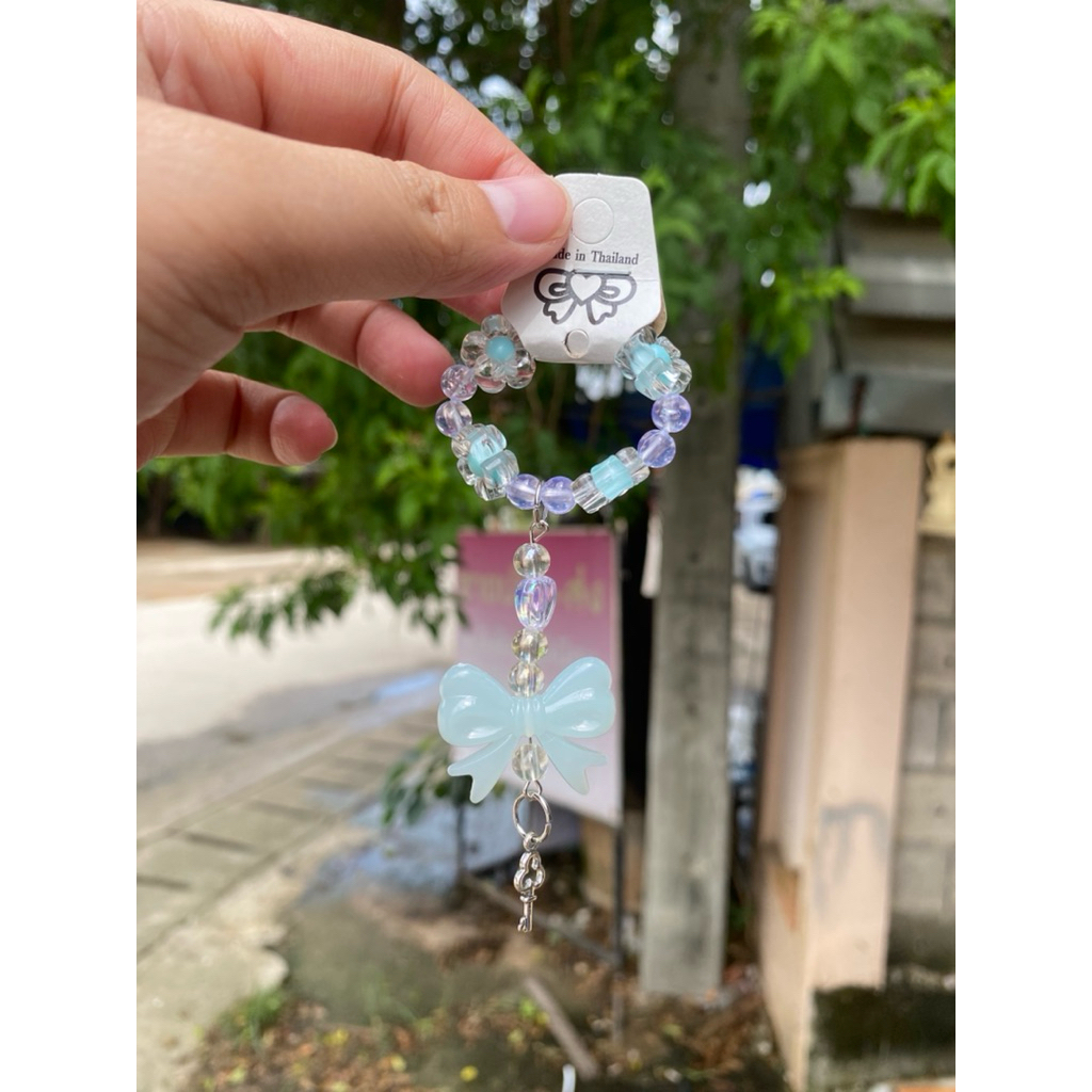 สายรัดเข็มขัดนักเรียน สุ่มลาย สุ่มสี มีจี้ห้อยทุกเส้น 📌คุ้ม ✅ถูก