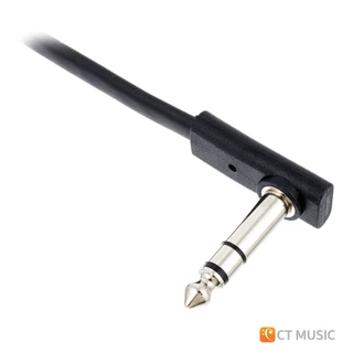 Rockboard Flat TRS Cable Black หัวแจ็ค TRS สาย TRS