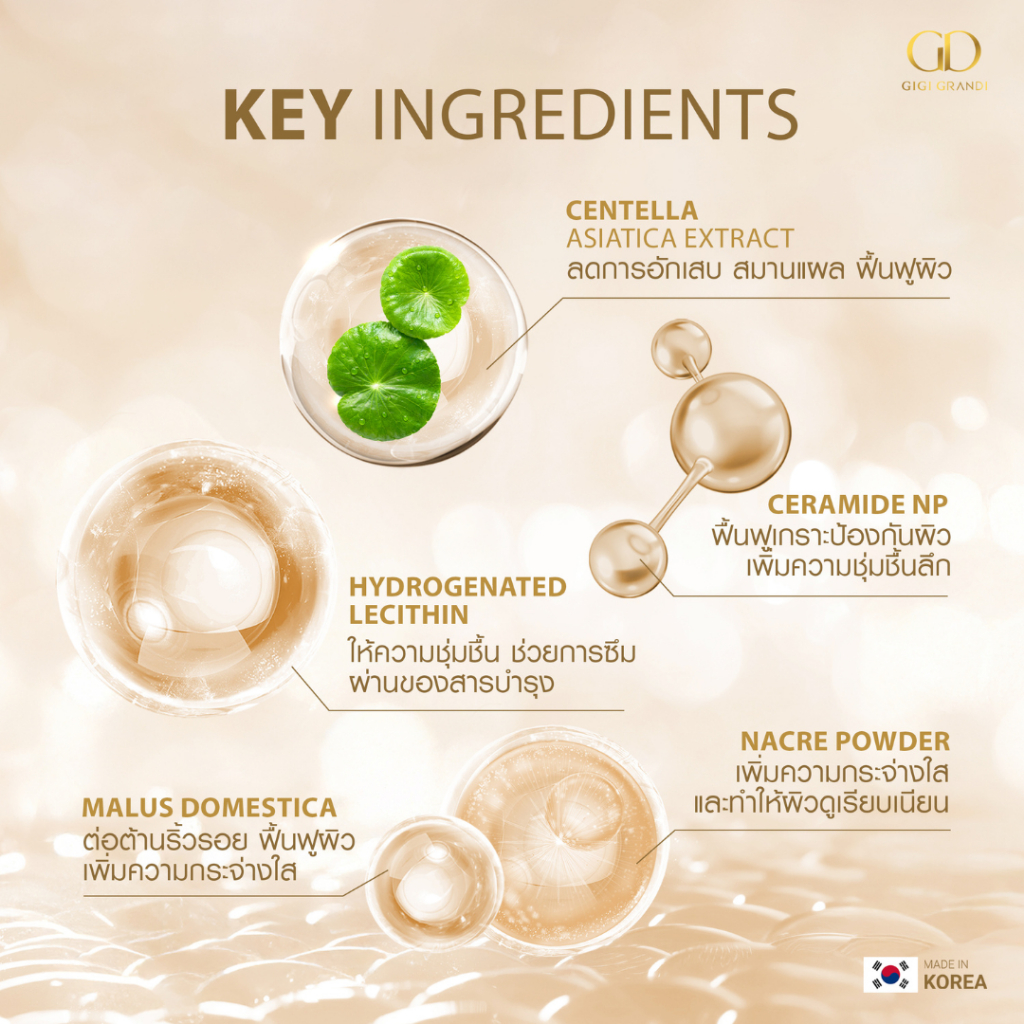 (1แถม1) GIGI GRANDI RADIANT TONE UP LOTION SPF50+ PA++++ จีจี้แกรนด์ดิ โลชั่นกันแดดโทนอัพผิว 100 มล. - รูปที่ 5