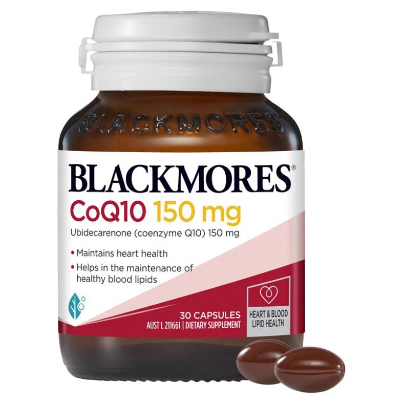 ปรึกษาได้ Blackmores CoQ10 150mg 30 Capsules