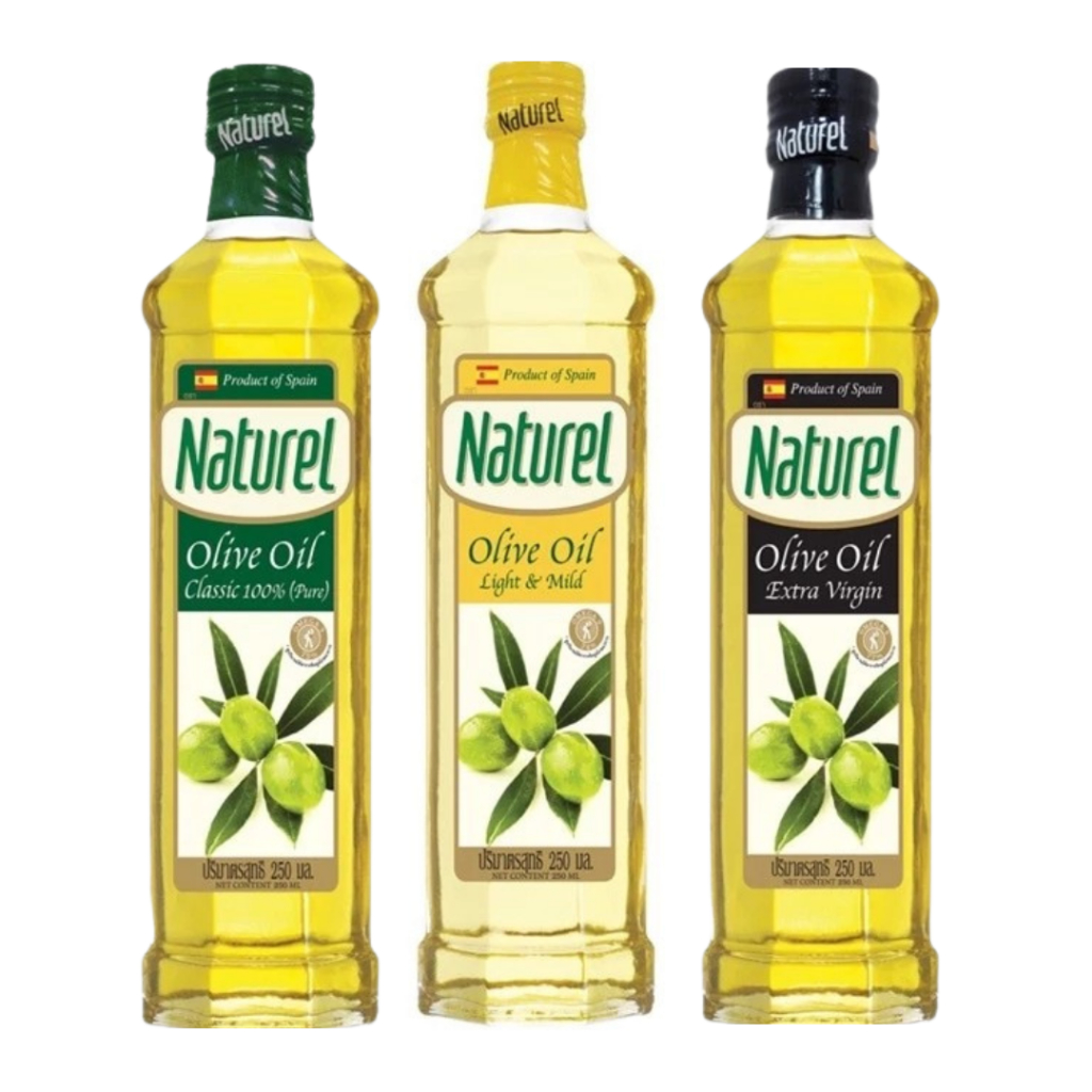 เนเชอเรล น้ำมันมะกอก 500 มล. Natural Olive Oil 500 ml.
