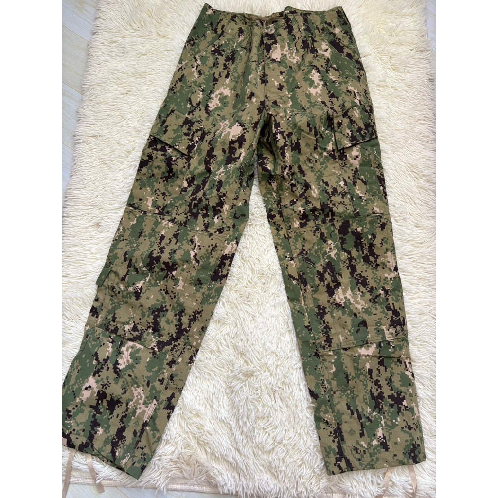 กางเกงทหารUSA AOR2 -USN-Small-Regular-รอบเอว27-32“ตึงยาว41“