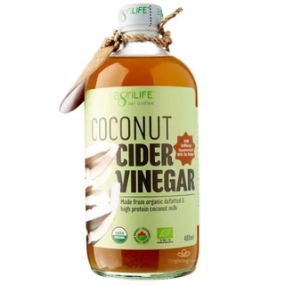 Agrilife Coconut Cider Vinegar USDA Agrilife น้ำส้มสายชูหมัก ออร์แกเดอร์ CCV นิก ไซ 960 ml.