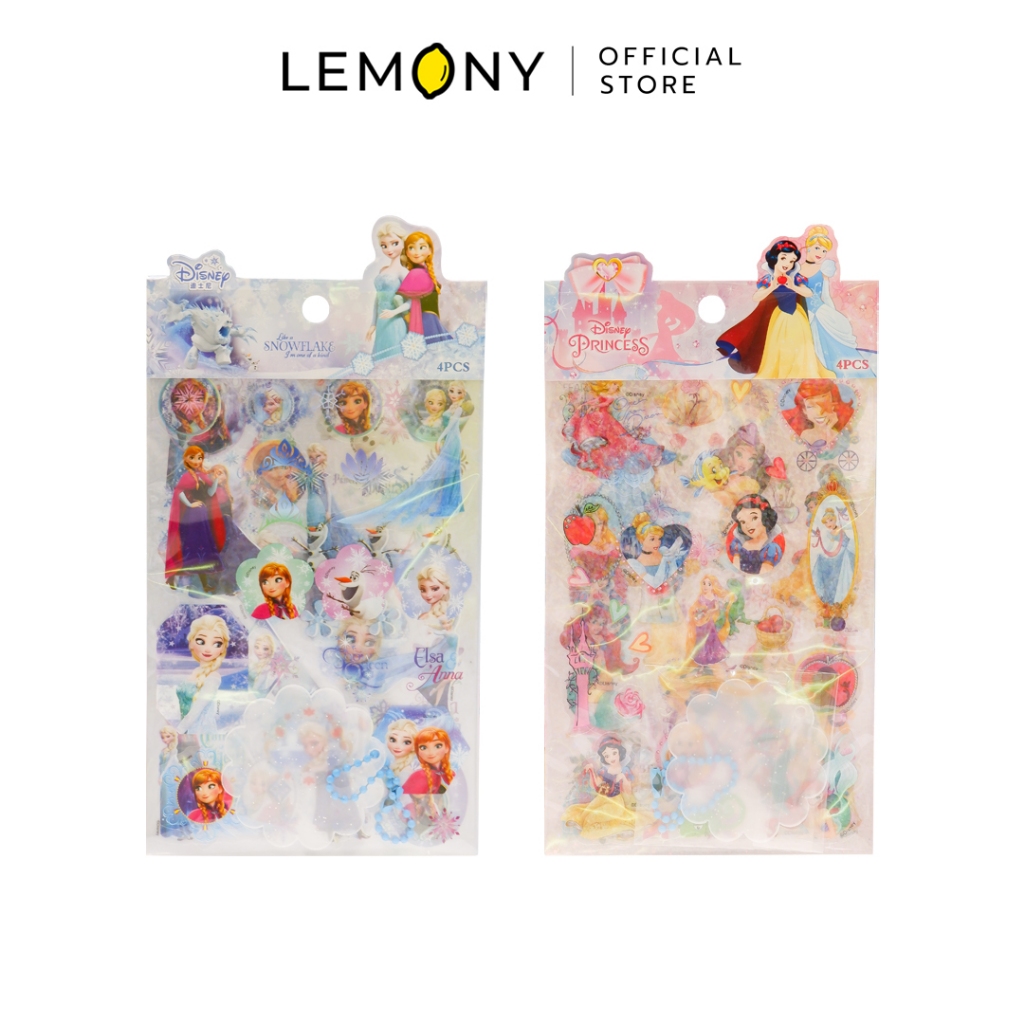 LEMONY สติ๊กเกอร์ Guka (96 ชิ้น) Disney Sticker