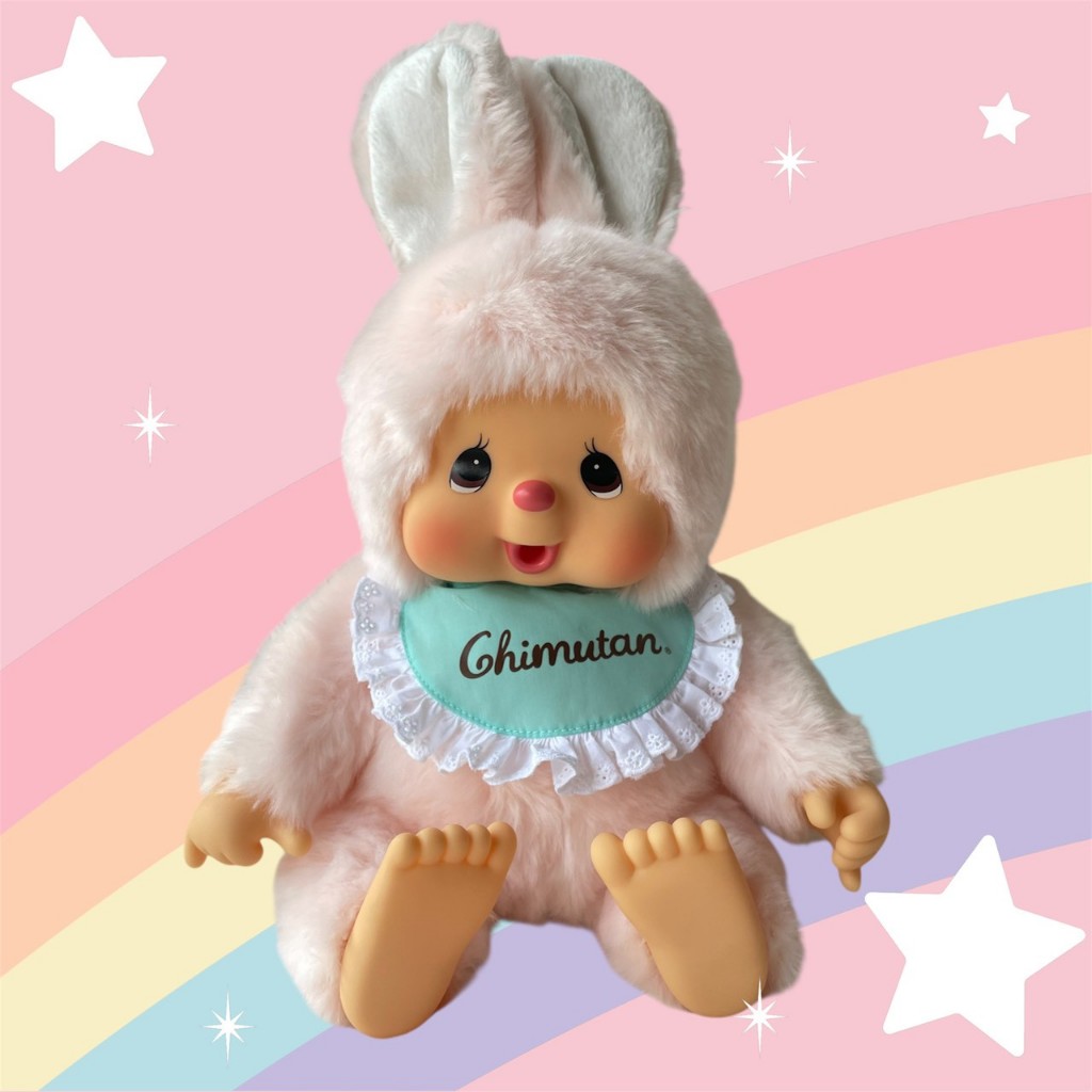 ของแท้ 100% Monchhichi Chimutan Cloection - ตุ๊กตา และ พวงกุญแจมอนชิ ชิมุตัน น้องมอนชิกระต่าย 🐰💖🎀 - รูปที่ 3
