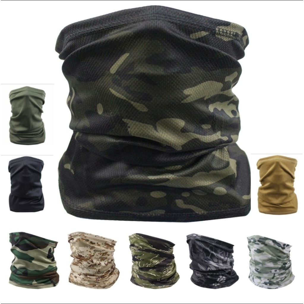 ผ้าบัฟกันแดด ผ้าปิดหน้าอย่างดี ผ้า microfibre สำหรับกันแดด ป้องกันฝุ่นและแสงUV