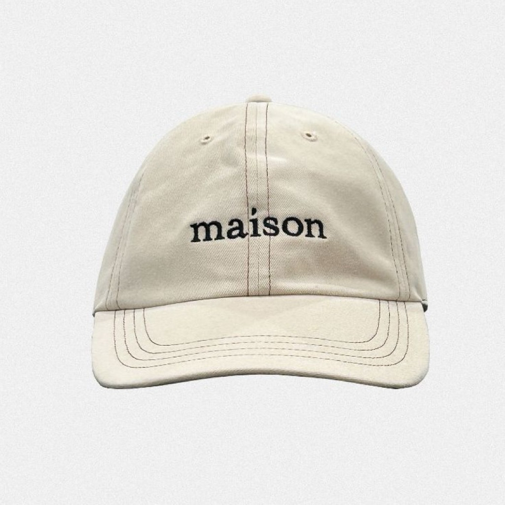 หมวกป้าย maison KEEPS