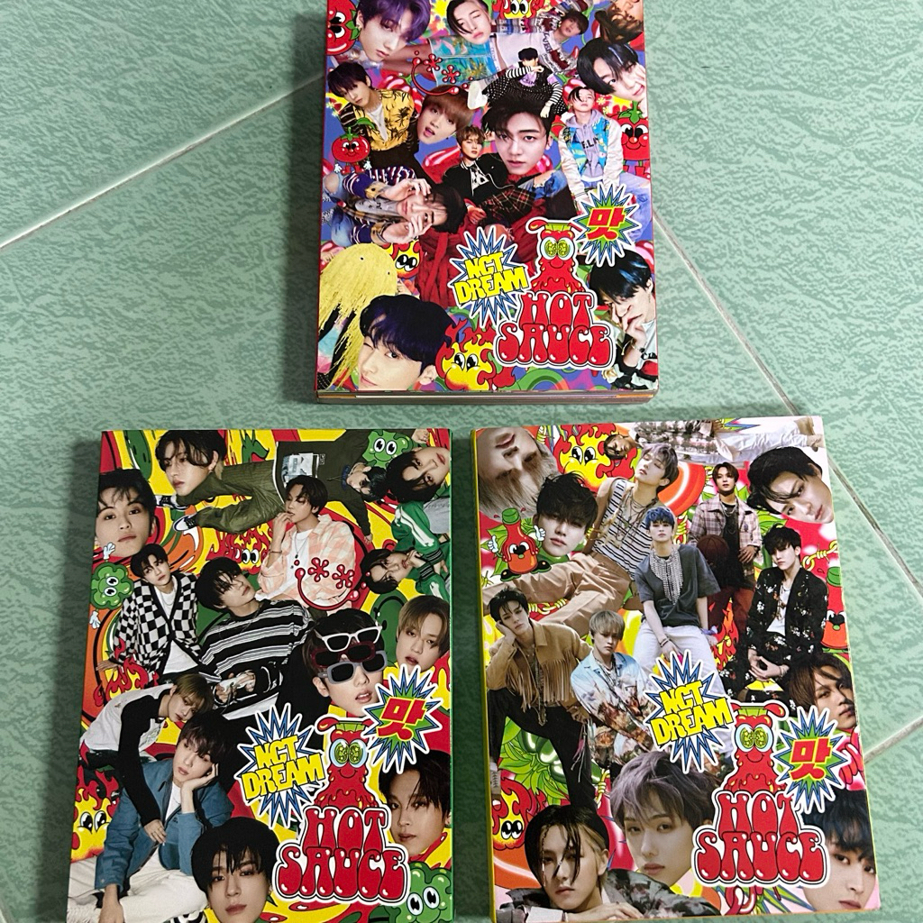 อัลบั้มเปล่า nct dream hot sauce