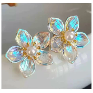 1คู่ ดอกไม้เสียบผม ดอกไม้ติดผม แฮนเมด พร้อมส่ง