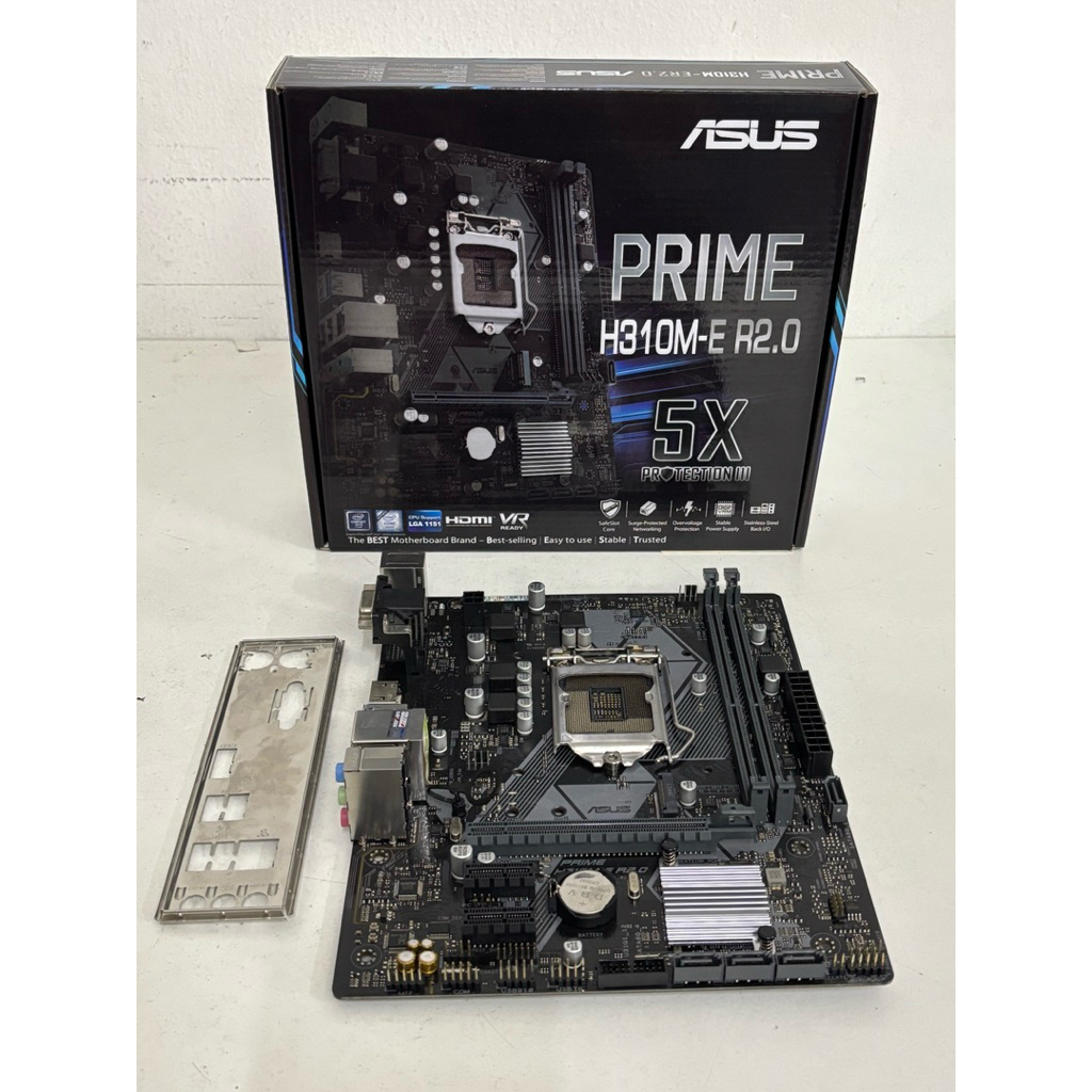 ASUS H310M-E PRIME  R2.0 DDR4 socket 1151 มือ2 ประกันใจ 15 วัน