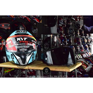 ชิว หรือ หน้ากาก หมวกกันน็อคKYT รุ่น TT REVO ของแท้100% ตรงร…