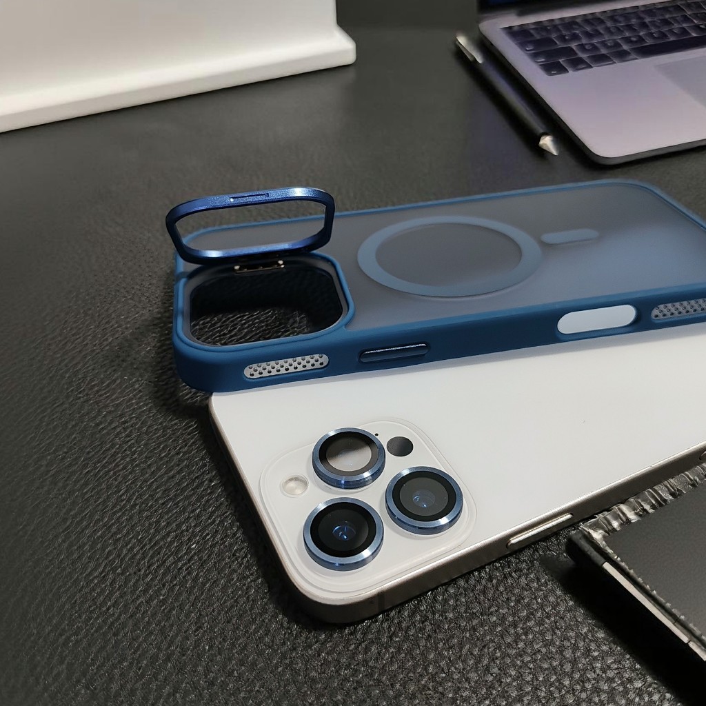 เคสกล้องตั้งได้ ชาร์จได้พร้อมฟิล์มกล้อง สำหรับ i11 promax 12 promax 13 promax 14 promax 14plus 15 promax 16 promax 16plu ราคา ถูกที่สุด ดีลบีเคเค แกลเลอรีภาพที่ 5