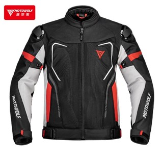 เสื้อแจ็คเก็ต JM4B เสื้อการ์ด Jacket JM4-B MOTOWOLF (การ์ด 7…