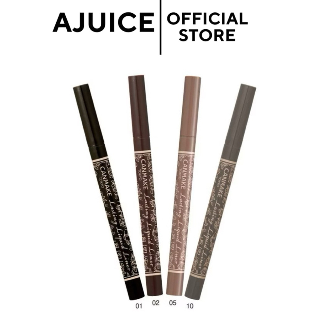 ส่งด่วน* หิ้วเองCANMAKE Slim Liquid Eyeliner อายไลเนอร์ปลายพู่กันเรียวเล็ก