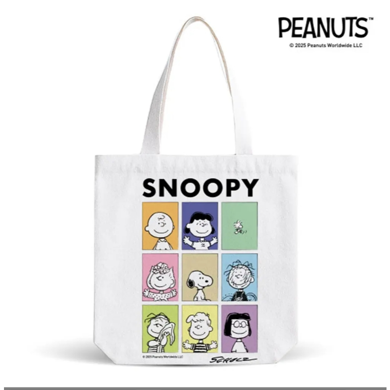(SE-ED รังสิต ) กระเป๋าผ้า PEANUTS-3A Shopping Tote Bag