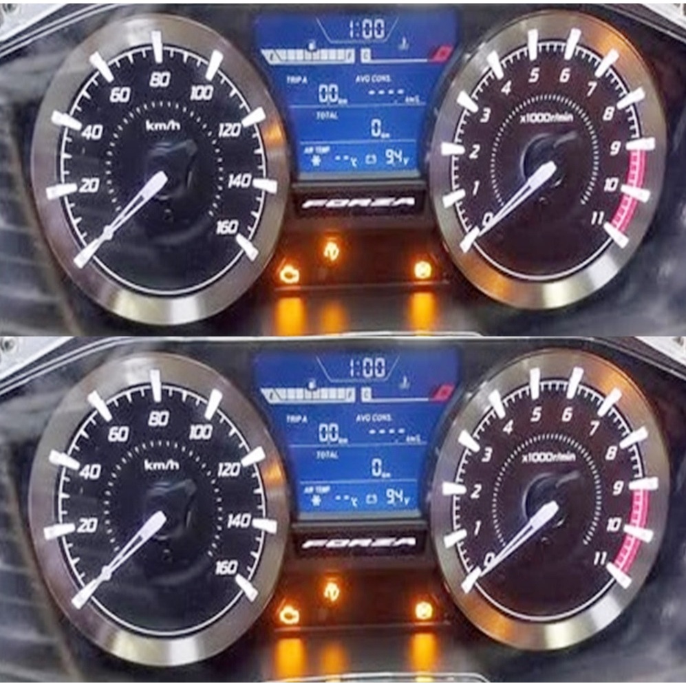 ชุดซ่อมเรือนไมล์ Forza 300,350 ( เฉพาะหน้าดิจิตอลไหม้ )ชุดฟิล์ม