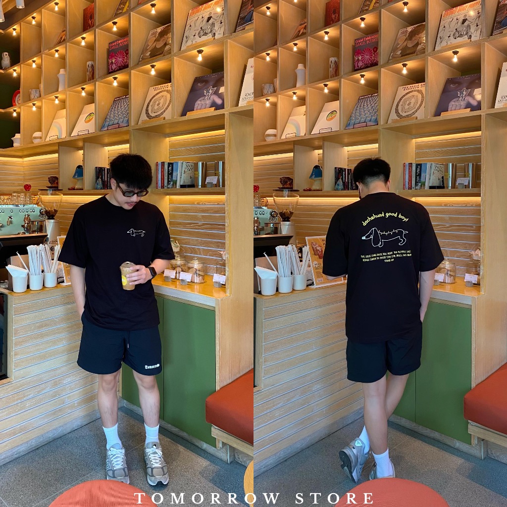 TOMORROW- เสื้อOVERSIZE/C20-Dachshund