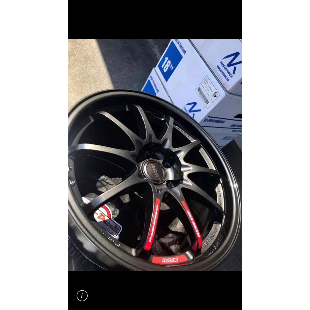 ล้อ Ce28 ClubRacer2 ขอบ18” 5รู114 งานNK performance