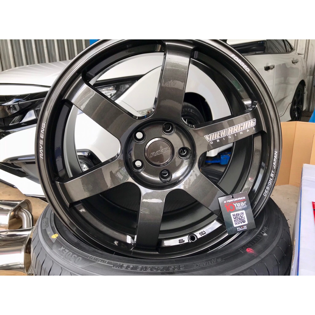 ล้อ TE37 Sega ขอบ18” 5รู114 งานNK performance