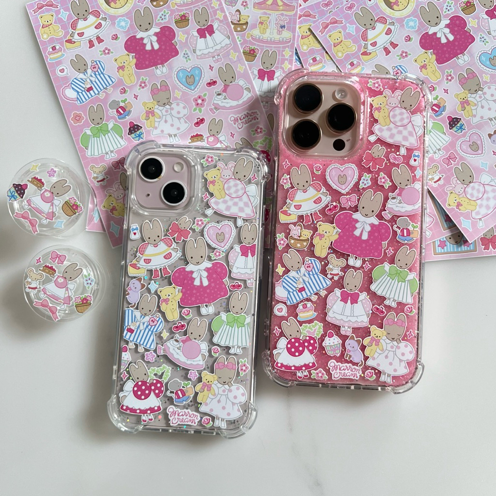 (มาใหม่ ขายดี แถม griptox กาว) New Case ป้ามารอน มาใหม่ น่ารักมากๆ