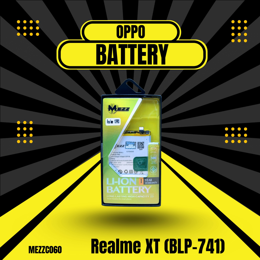 เเบตเตอรี่ OPPO XT (BLP-741) มอก.ยี่ห้อ(MEZZ)