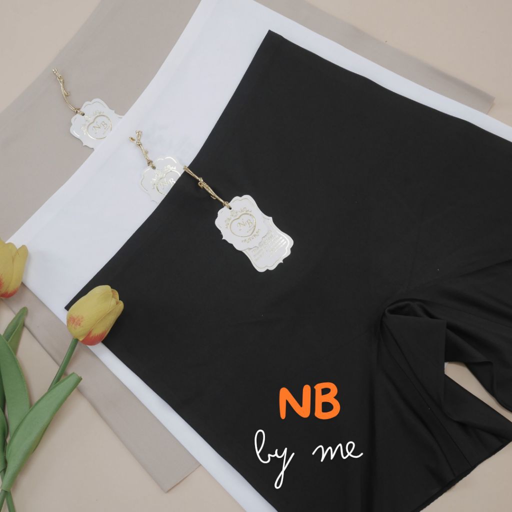 NB8P กางเกงขาสั้นกันโป๊ ไร้ขอบ(ยาวกลาง)**ไซส์ 2XLแบรนด์ nb nice body