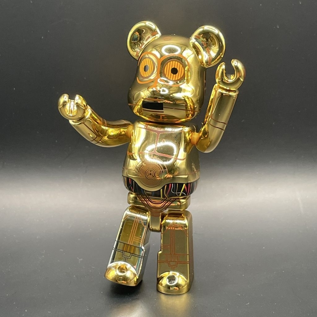 (ของแท้) BE@RBRICK CHASE 100% STAR WARS : C-P3O (bearbrick 2025)