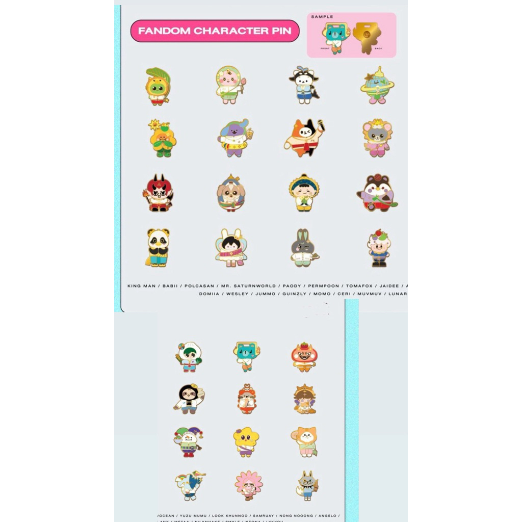 PIN GMMTV Ceri POLCASAN Wesley Domiia Jummo PERMPOON LOOKKHUNNOO TOMAFOX neona lunar Lykyou SMYLE an