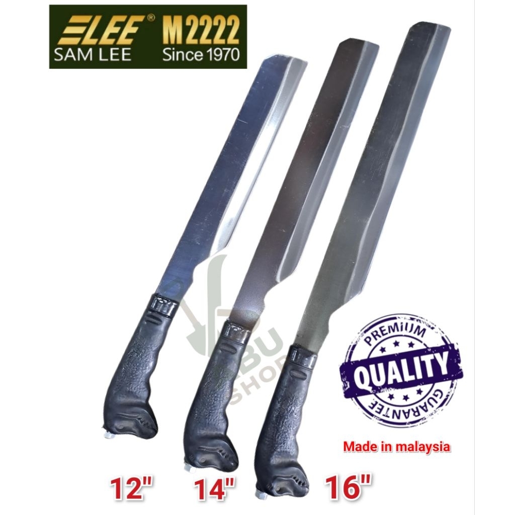 BAMBOO KNIFE มีดเดินป่า มีดตัดไม้ SAMLEE M2222 ทำจากเหล็กกล้า คาร์บอนเกรดสูง