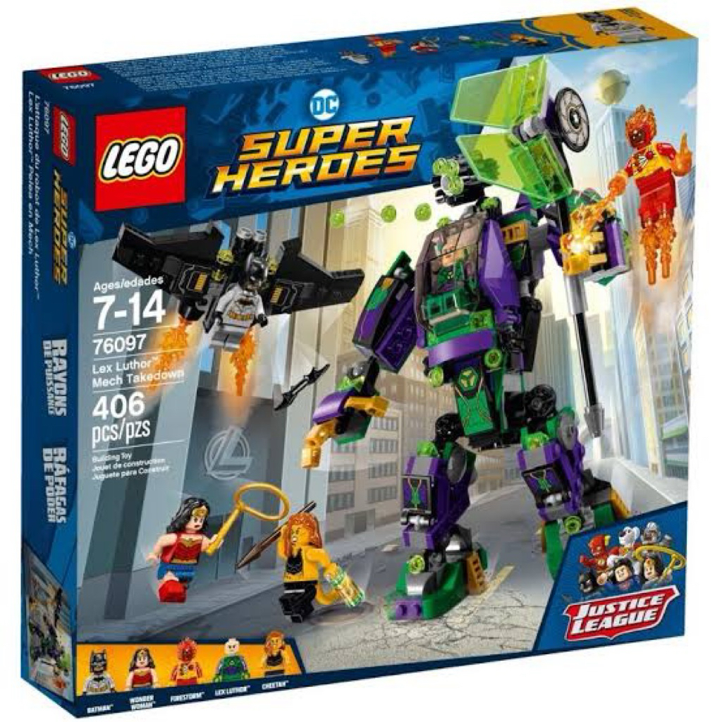 LEGO Super Heroes 76097 เลโก้ Lex Luthor Mech Takedown ของแท้ 100% มือหนึ่งกล่องสวยพร้อมส่ง