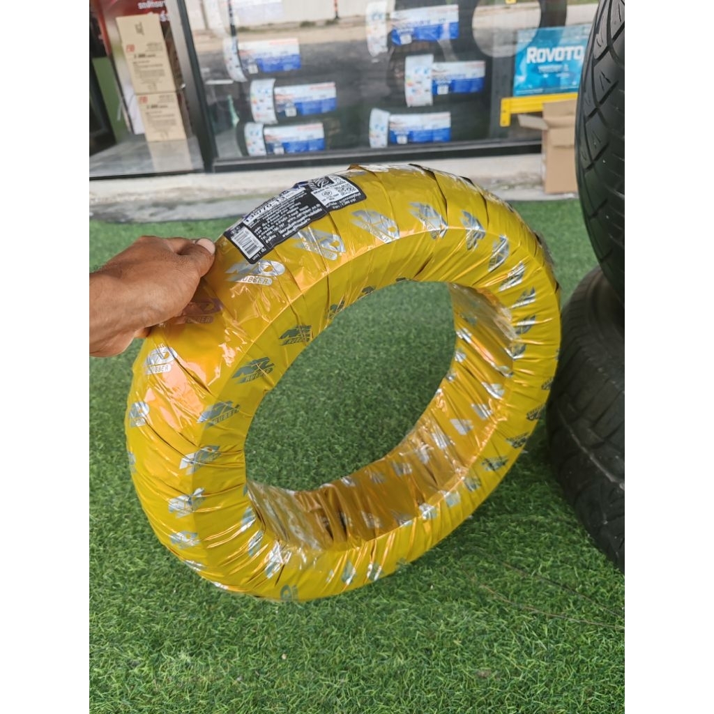 ยางใหม่ปี25 ลายND City 130/70-13​ ใส่Pcx160 -​ Nmax​ หรือรุ่นอื่นๆ