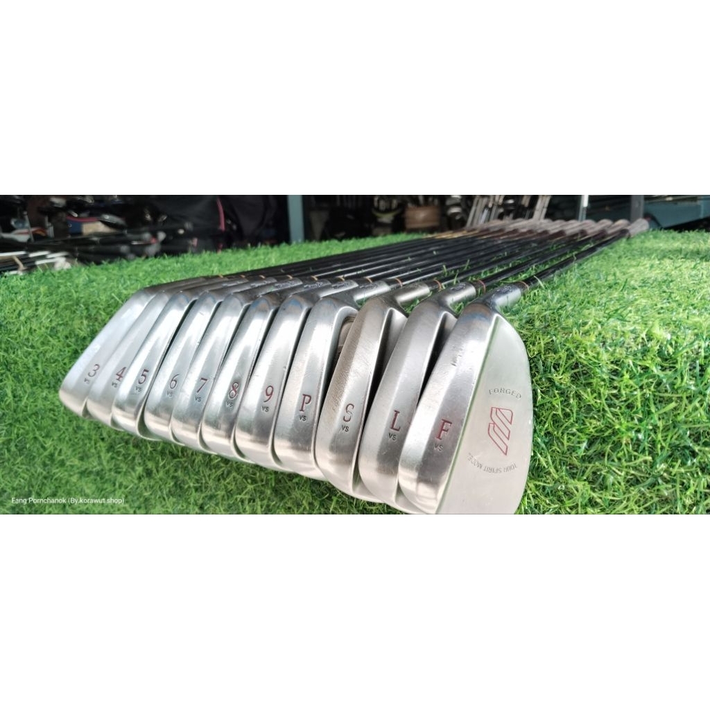 ไม้กอล์ฟมือสอง ชุดเหล็กMizuno ก้านกราไฟต์ Flex.R *กริ๊ปเริ่มเเข็ง