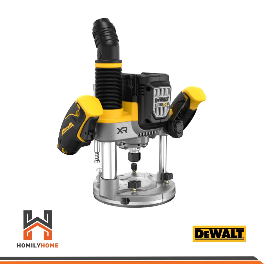 DEWALT เร้าเตอร์ไร้สาย ไร้แปรงถ่าน 20V Max รุ่น DCW620B 1/2 นิ้ว 2-1/4 แรงม้า เครื่องเปล่า