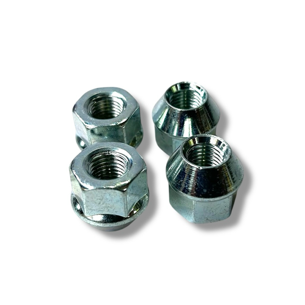 น็อตล้อ M10x1.25 เบอร์ 17 น็อตหัวทะลุ ใส่รถ ATV DINLI ชุด 4 ตัว