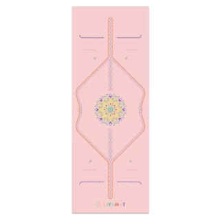 LIYAMAT-เสื่อโยคะ top Pu ยางพาราธรรมชาติ เนื้อผิวเรียบเพิ่มหนา