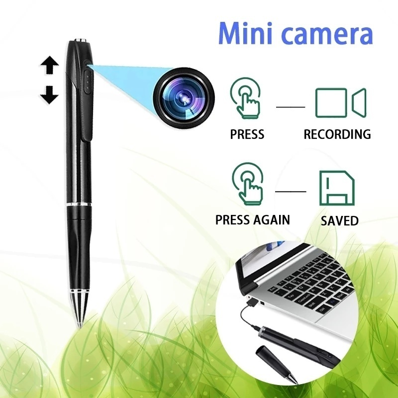 (จัดส่งจากประเทศไทย)กล้องบันทึกวิดีโอดิจิทัล กล้อง 1080P DV 5.0MP ไมโครโฟนรองรับการ์ดสูงสุด 128GB ปากกาวิดีโอ HD V9