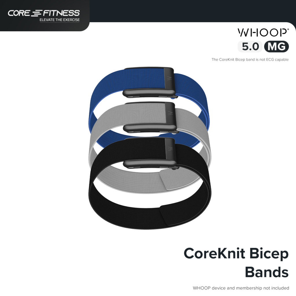 WHOOP 5.0 / MG CoreKnit Bicep Band สายรัดต้นแขน สำหรับ WHOOP 5.0, WHOOP MG