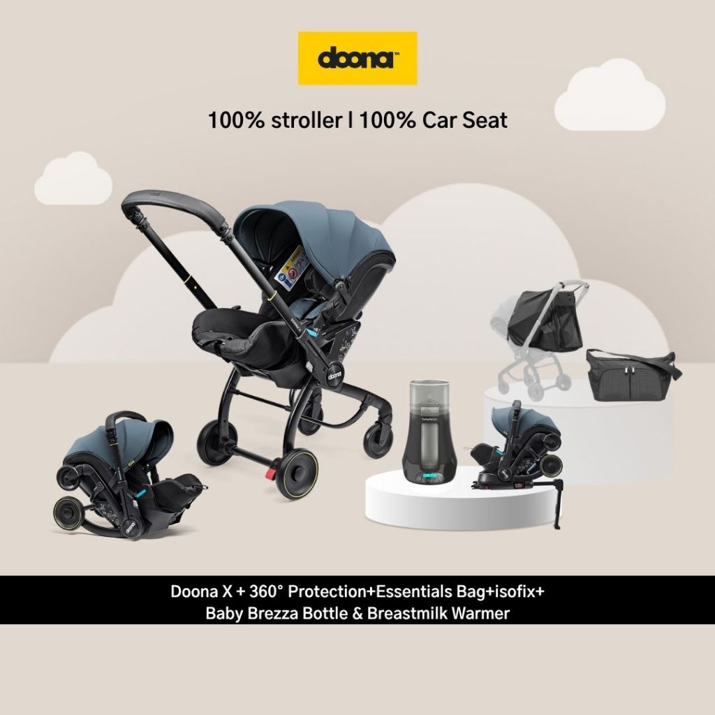 [Premium Babyshop] Doona X + isofix Premium Set