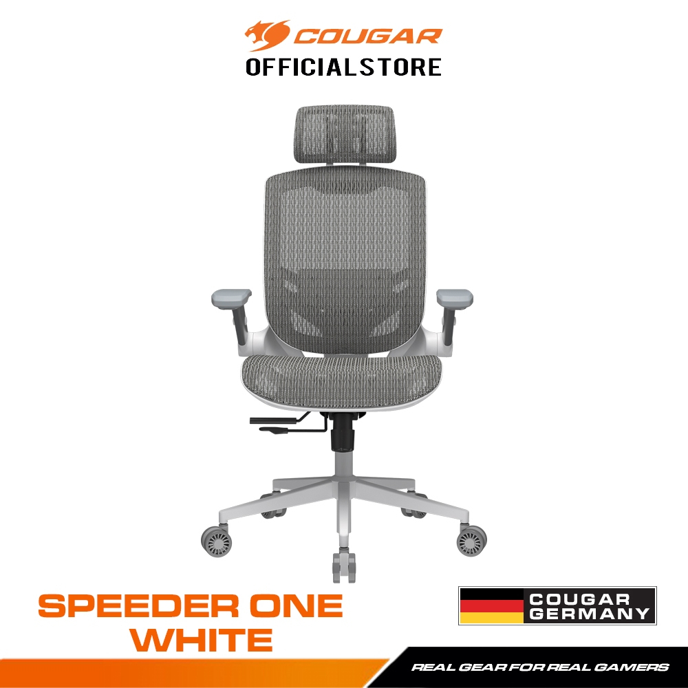 COUGAR - GAMING CHAIR SPEEDER ONE WHITE รับประกัน 1 ปี