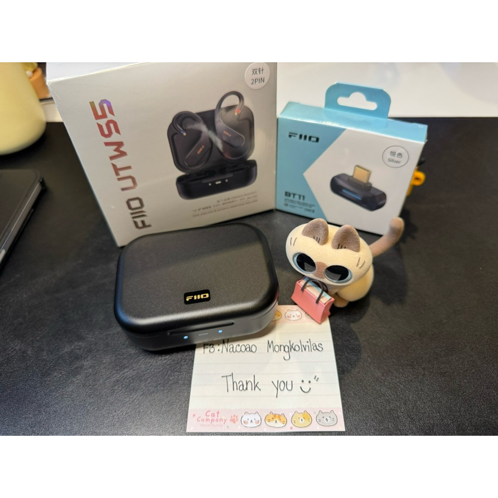 [มือสอง] Fiio UTWS5 (2pin) & BT11 แพ็คคู่ สภาพนางฟ้า