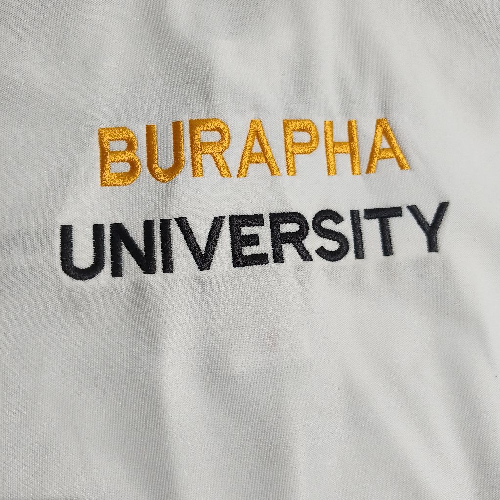 ((พร้อมส่ง))เสื้อโปโลม. บูรพา ทรงสวย เนื้อผ้าใส่สบายระบายอากาศได้ดี