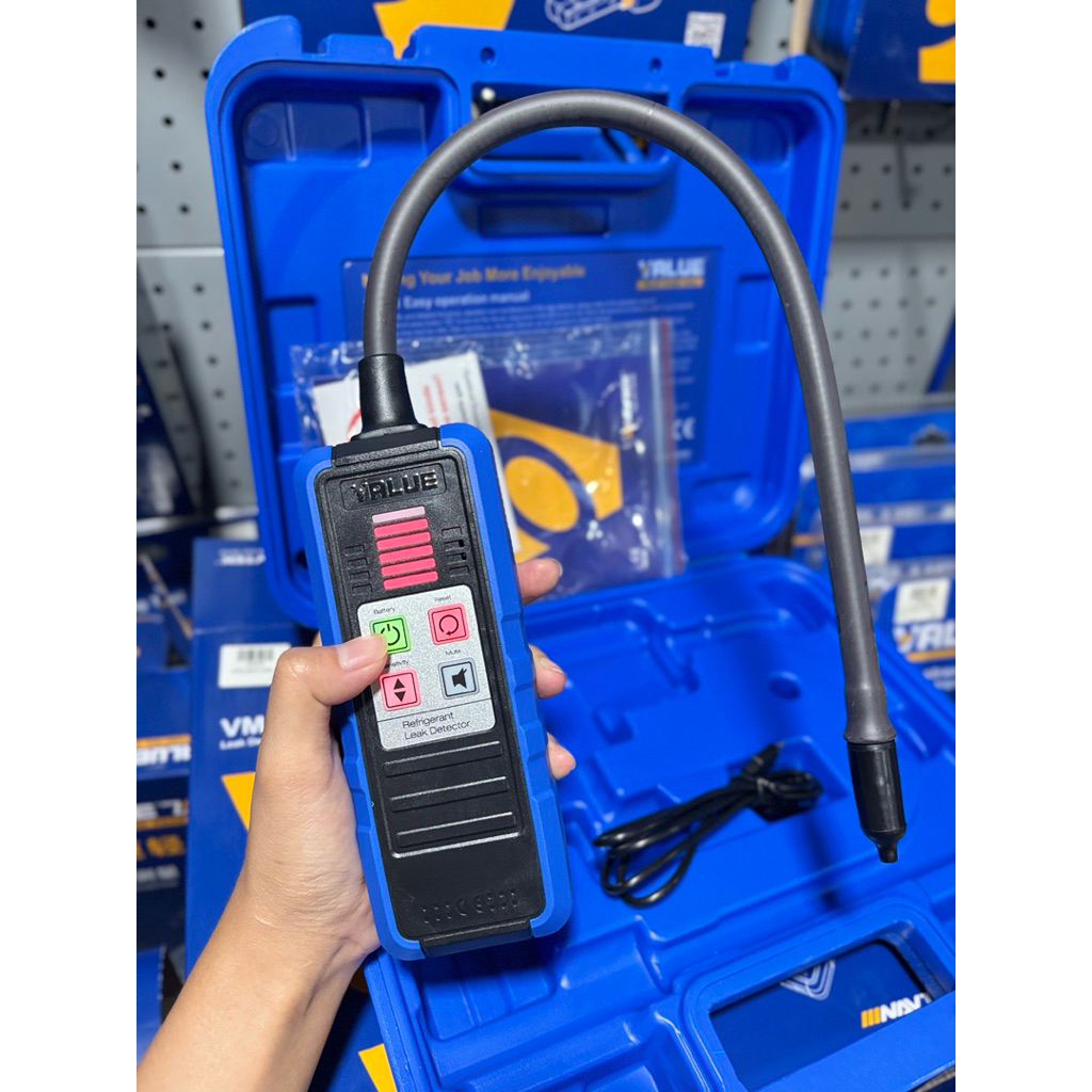 AP อะไหล่แอร์ เครื่องเช็ครั่ว VALUE รุ่น VML-1 (รุ่นอัพเดตล่าสุด) ใช้เช็คจุดรั่ว เครื่องเช็คน้ำยาแอร