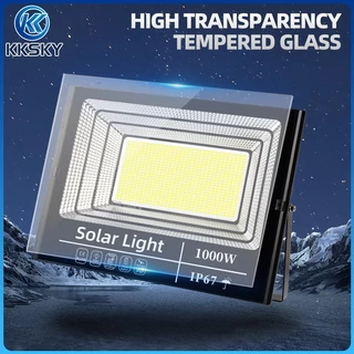 รับประกัน30ปี ไฟโซล่าเซลล์ ไฟโซล่าเซล IP67กันน้ำ กันฟ้าผ่า 80000W โซลาร์เซลล์ Solar Light ไฟโซลาเซลล์ เซ็นเซอร์ พร้อมรีโ