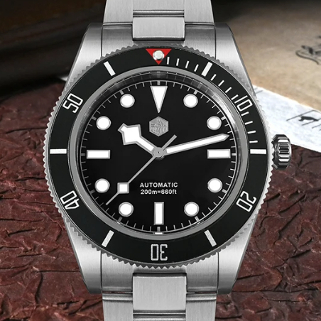 [Pre-order][ออโต้] San Martin SN0008D 2025 BB58 40MM BGW9/C3 AR Flat Sapphire 120C NH35 200M