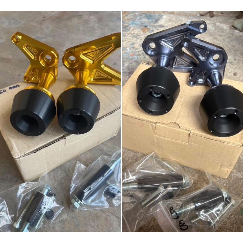 ‼️SALE‼️ กันล้ม CB650 CBR650 สีทอง และ สีเทา มือ1 ราคา 850 บาท