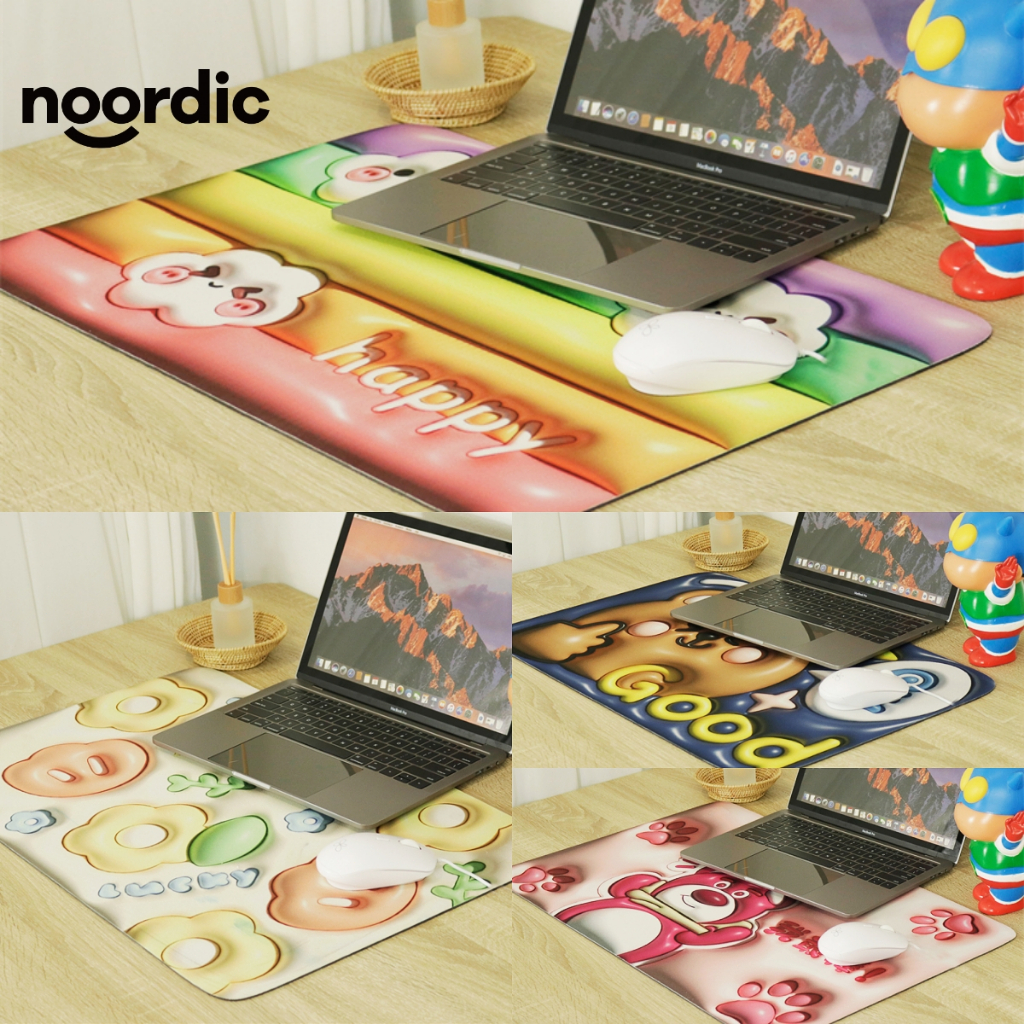 Big desk mat แผ่นปูโต๊ะ รองเม้าส์ 40x60 cm.  ไซส์ใหญ่ แผ่นรองเม้าส์