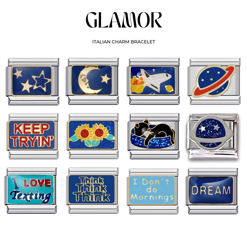 ชาร์ม กำไล อิตาเลี่ยนชาร์ม Italian Charm Bracelet