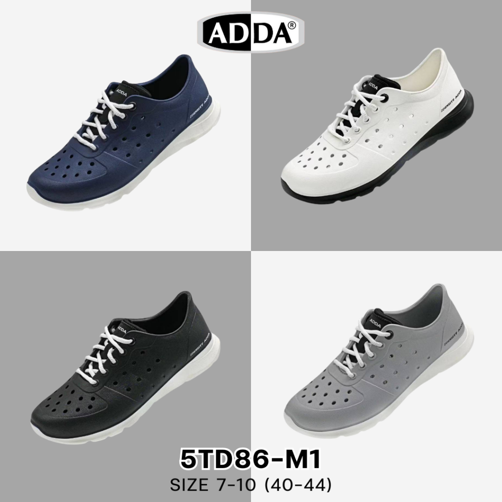 ADDA 2density รองเท้าลำลอง รองเท้าหุ้มส้น สำหรับผู้ชาย รุ่น 5TD86M1 (ไซส์ 7-10)