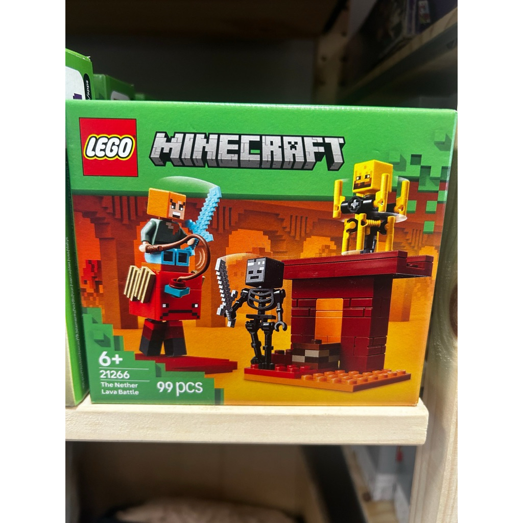 LEGO 21266 The Nether Lava Battle (Minecraft) ของแท้ 100% มือหนึ่งกล่องสวยพร้อมส่ง